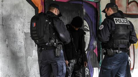 Law enforcement in France .